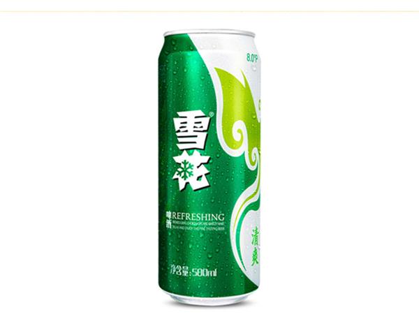 【雪花】清爽啤酒500ml