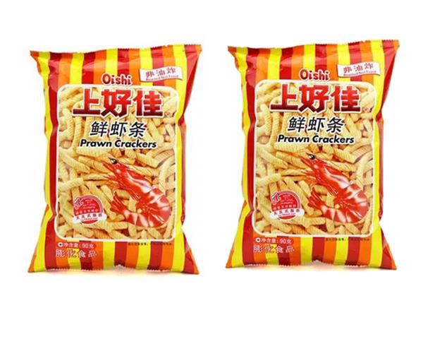 上好佳鲜虾条90g