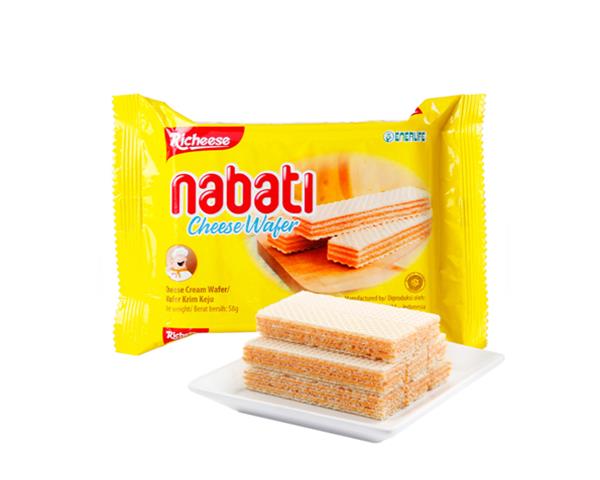 【richeese nabati】印尼进口丽芝士纳宝帝威化饼干58