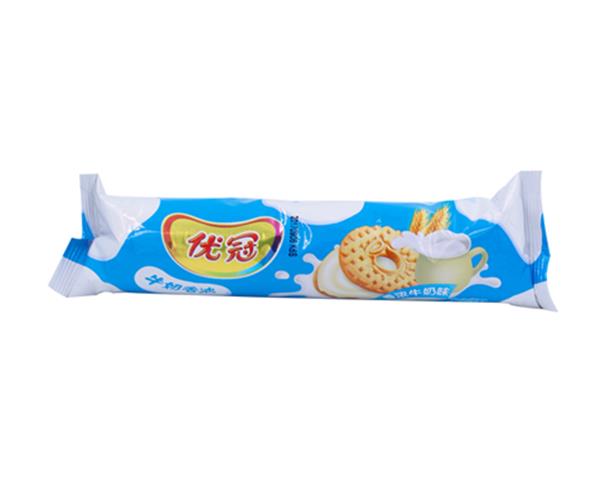 【达能】牛奶特浓夹心饼干(香浓牛奶味)130g