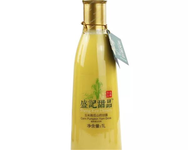 【盛记甜品】玉米南瓜山药甘露1l2020年10月到期