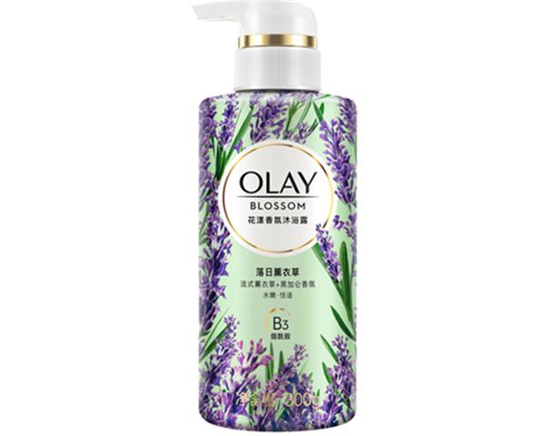 【olay】花漾香氛沐浴露落日薰衣草300g