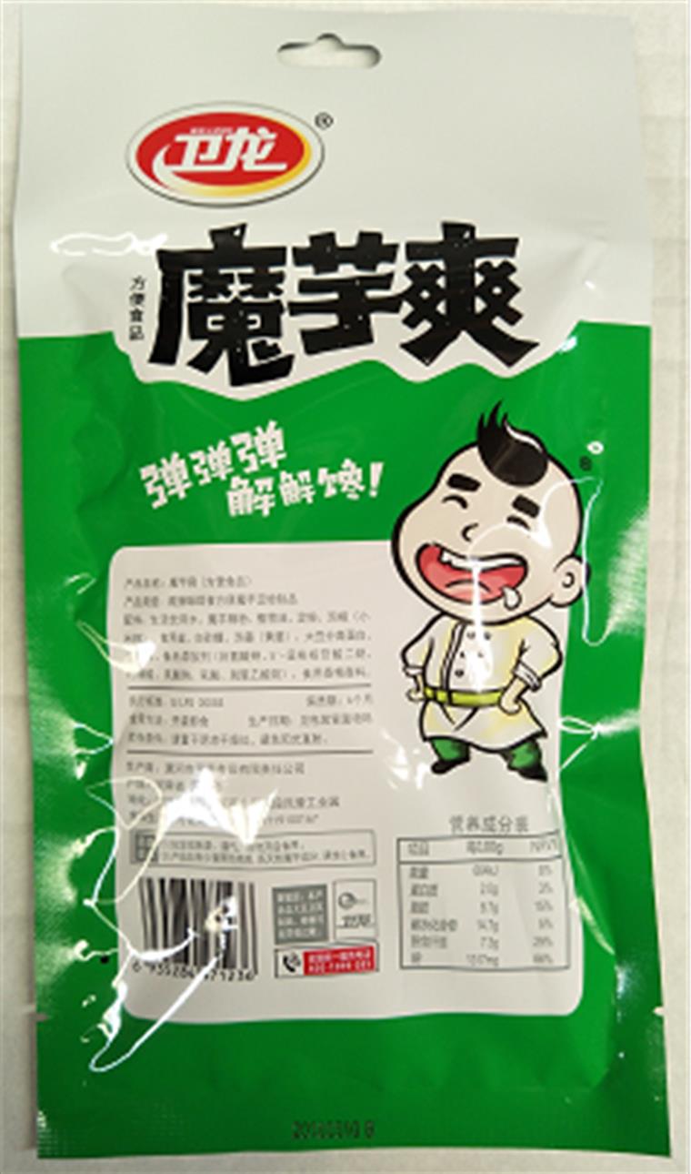 【卫龙】魔芋爽酸辣素毛肚78g