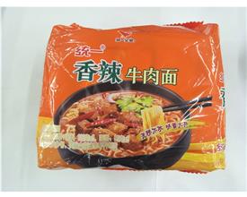 【统一】香辣牛肉面100g*5