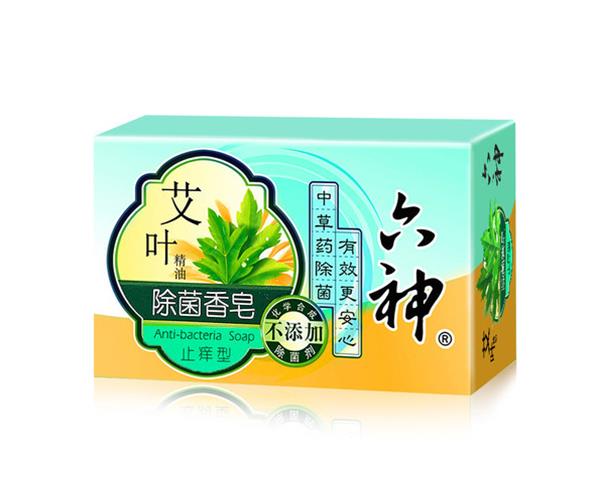 六神艾叶除菌止痒型香皂125g