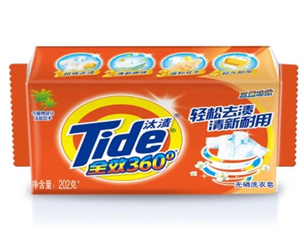 【汰渍】全效360度三重功效洗衣皂202g