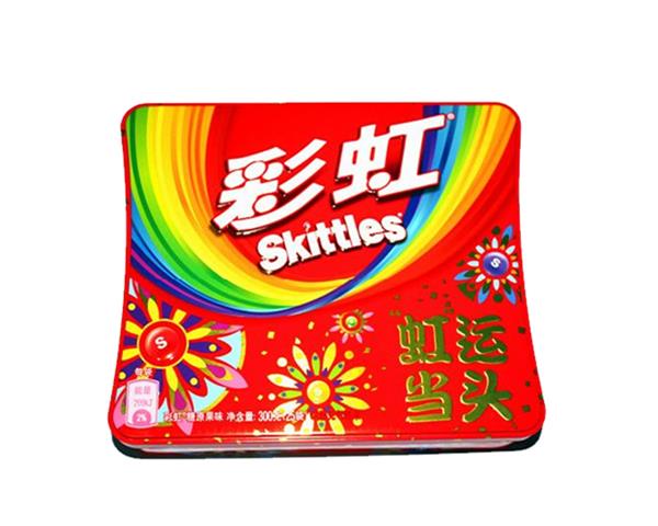 【彩虹糖】原果味铁罐装300g