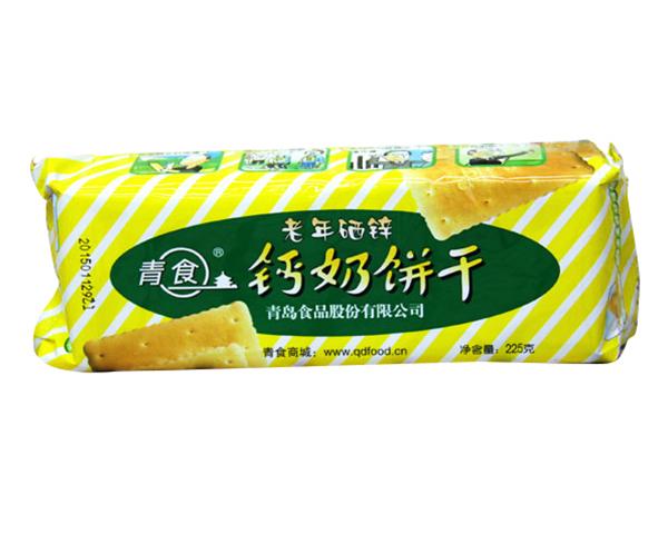 d青食老年硒锌钙奶饼干225g